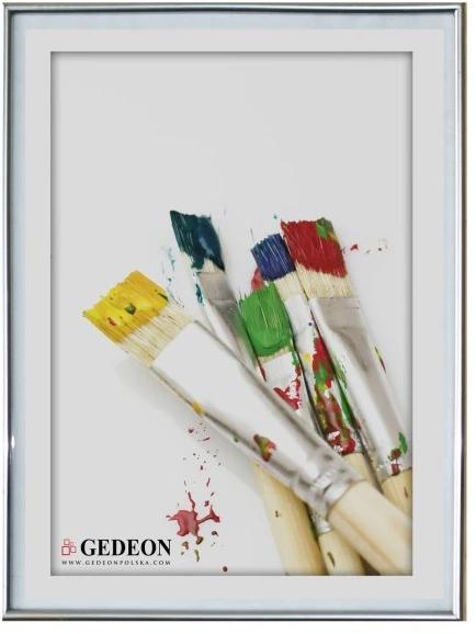 Nuotraukų rėmelis Gedeon Rėmelis GED 60x80 plast EASY sidabras | 8mm