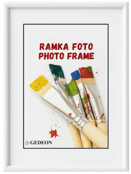 Gedeon Rėmelis GED 70x100 plast EASY baltas | 8mm