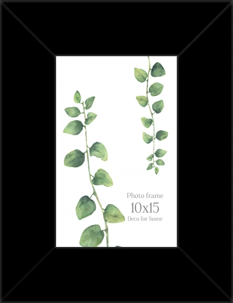 Nuotraukų rėmelis Rėmas - Styler Lahti 40x50 cm MDF Nuotraukų Rėmas Su Stiklo Priekiu Juodas