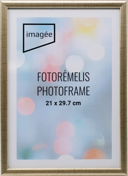 Rėmeliai - Imagee 21x30 Cm 3 Vnt. Plastikiniai Rėmeliai Sidabriniai