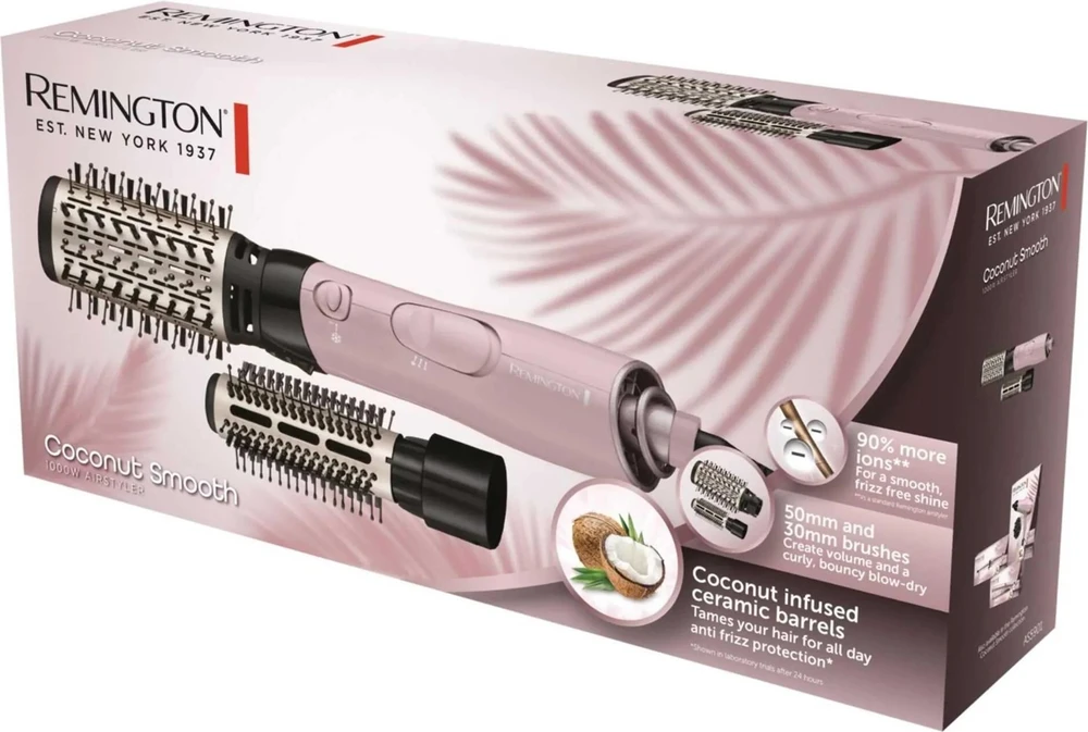 Remington AS5901 Hot air brush Rožinė 1000 W