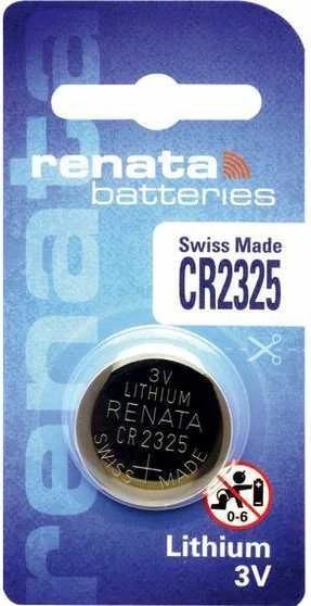 Renata CR2325 ličio baterija pakuotėje