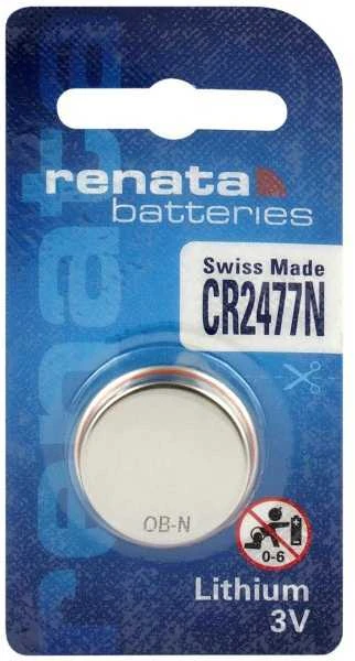 Renata CR2477N 3V 950mAh elementas, 1 vnt.