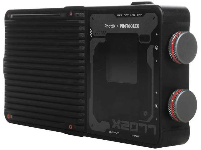 RGB LED šviesa - Phottix Photoolex Helios 2077 reguliuojama spalvų temperatūra