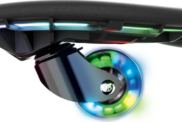 Riedlentė su ratukais - Razor RipSter Lightshow juoda, 690 mm, 225 mm, 2kg, 80 kg