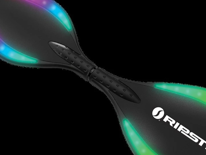 Riedlentė su ratukais - Razor RipSter Lightshow juoda, 690 mm, 225 mm, 2kg, 80 kg