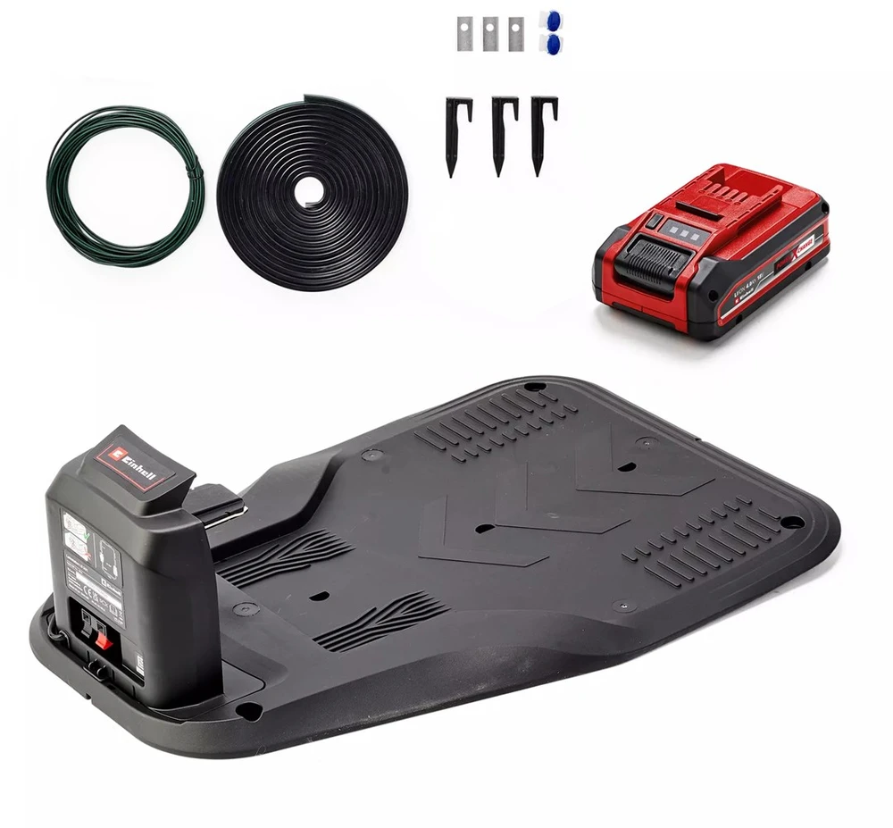 Einhell Flexo Cam Plus 600 Robotic lawn mower Baterija Juodas, Raudona, Sidabrinis