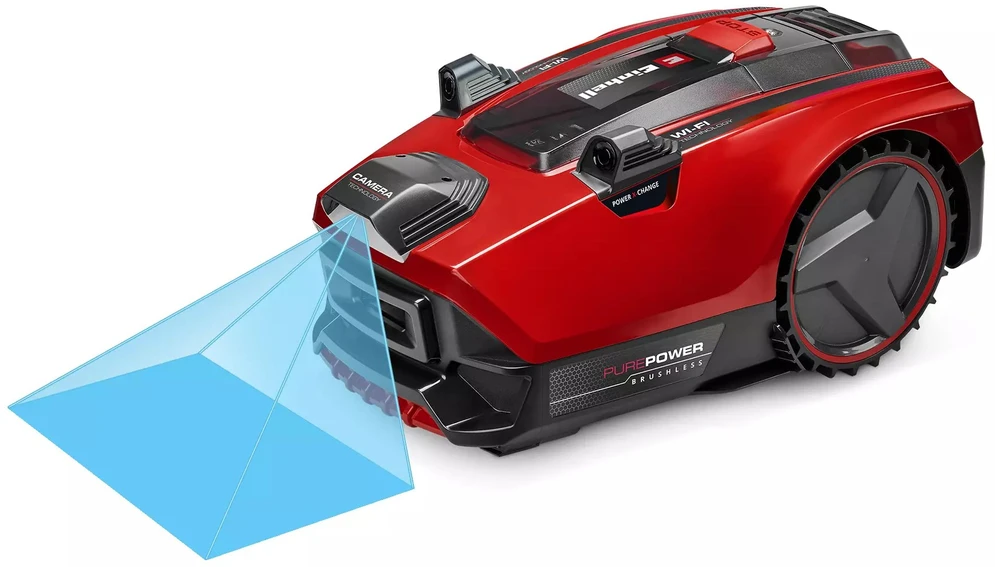 Einhell Flexo Cam Plus 600 Robotic lawn mower Baterija Juodas, Raudona, Sidabrinis
