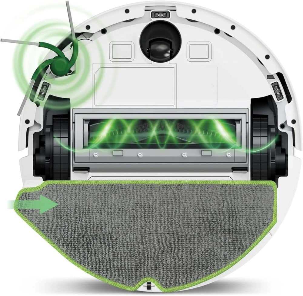 iRobot Roomba 115 Combo Robot Vacuum – Baltas