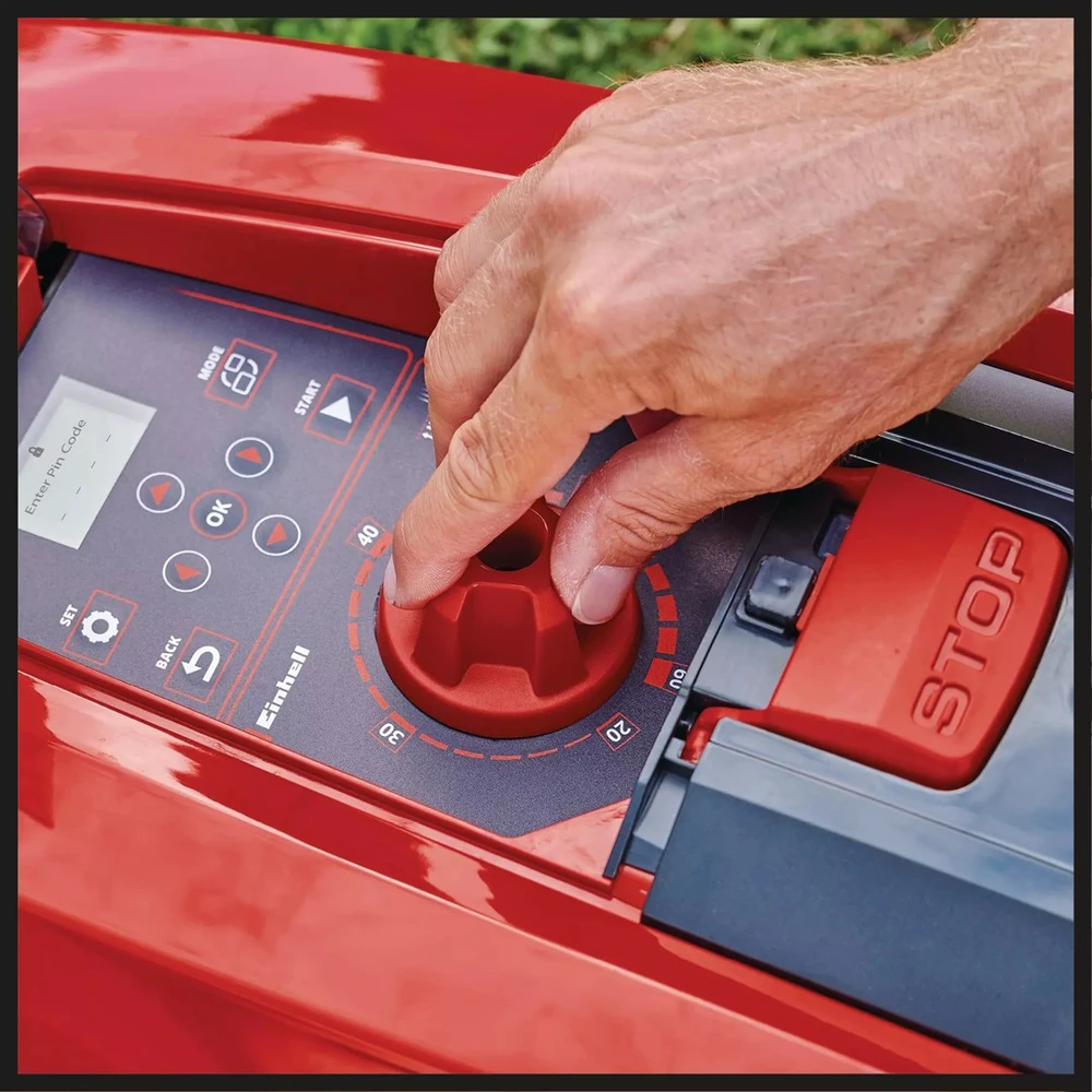 Einhell Freelexo Smart 750 Robotic lawn mower Baterija Juodas, Raudona, Sidabrinis