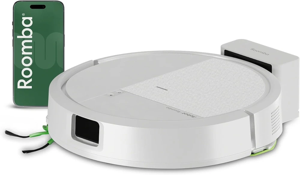 iRobot Roomba 115 Combo Robot Vacuum + Auto Empty Dock Baltas