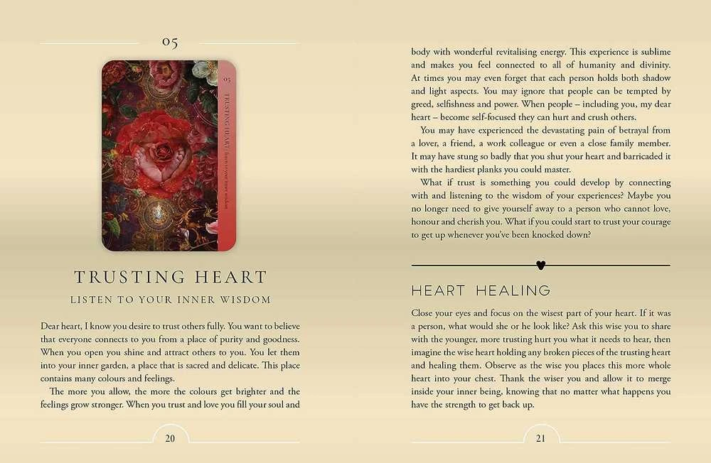 KNYGA Rockpool Heart Oracle Kortos