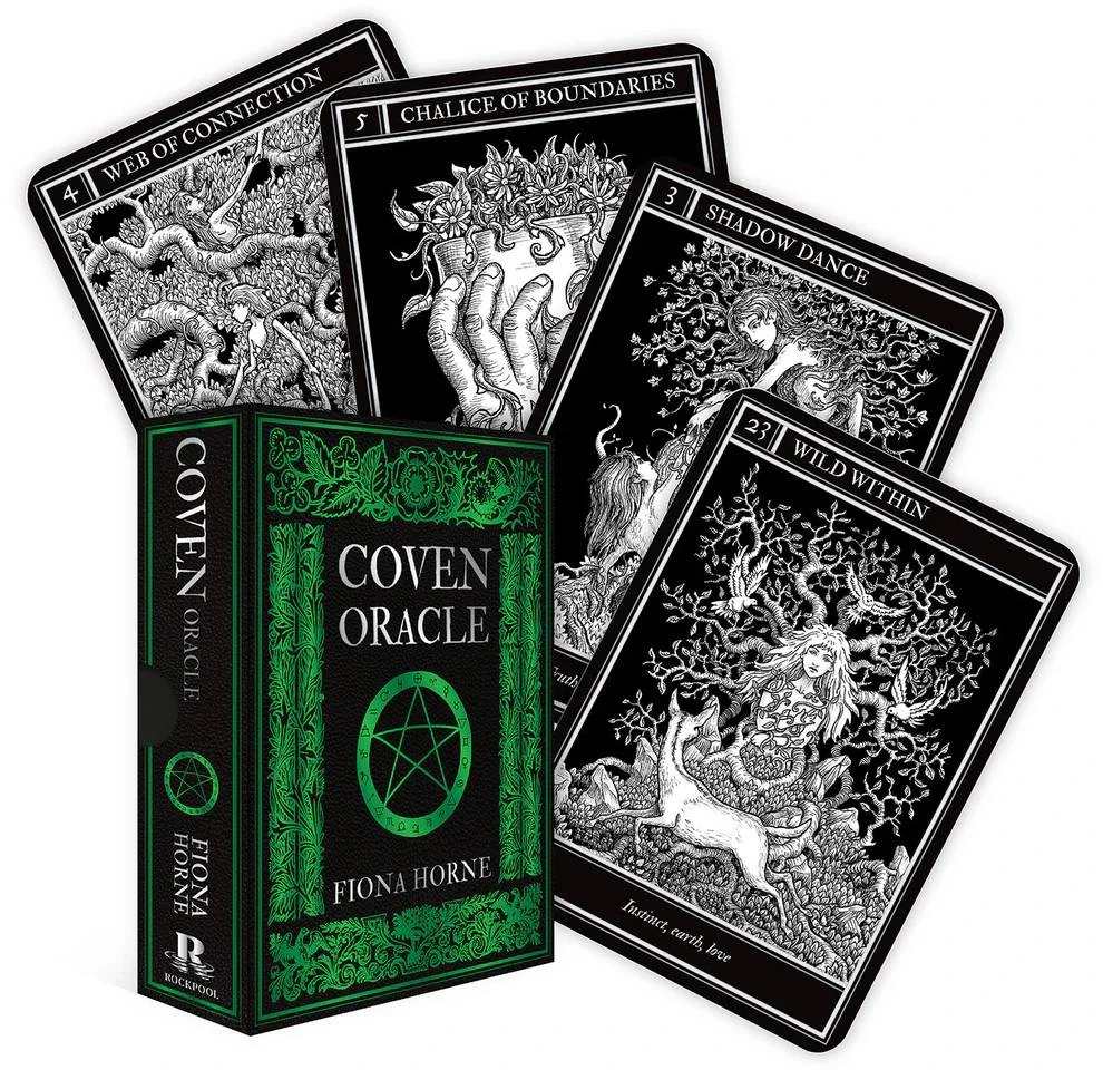 Rockpool Coven Oracle raganystės orakulo kortos – 36 kortos su knygele