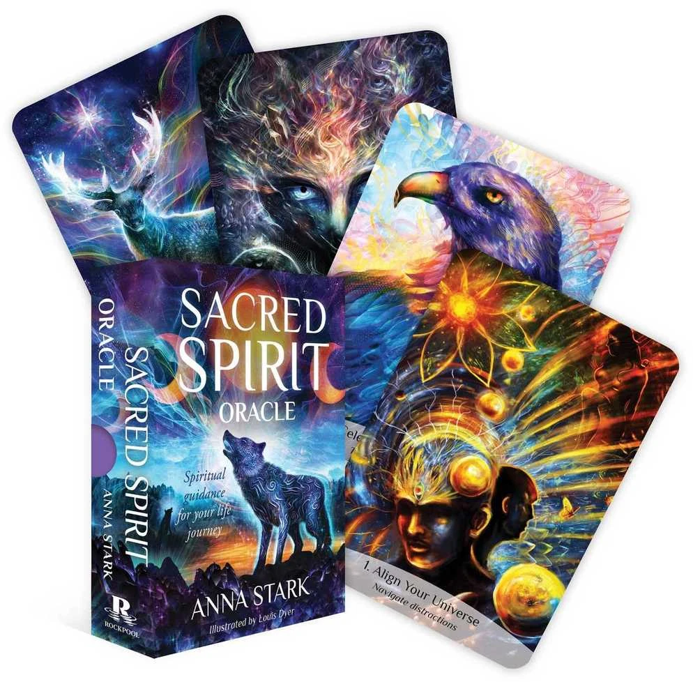 Rockpool Orakulo kortos SACRED SPIRIT ORACLE CARDS