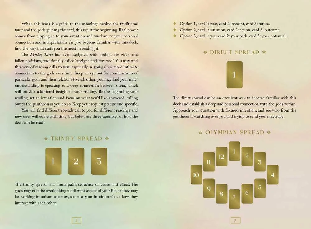Rockpool Mythos Tarot Kortos