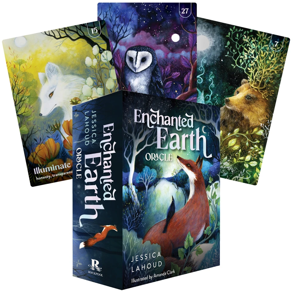 Rockpool Enchanted Earth Oracle – orakulo kortos (36 kortos) savęs pažinimui