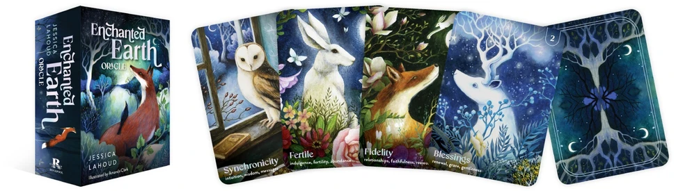 Rockpool Enchanted Earth Oracle – orakulo kortos (36 kortos) savęs pažinimui