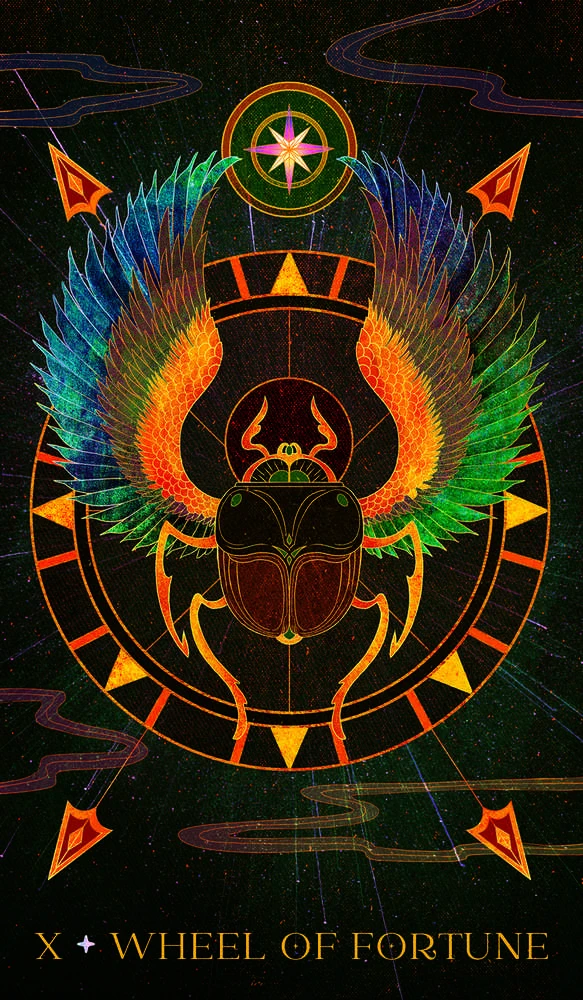 Rockpool Oriens Animal Tarot Taro Kortos