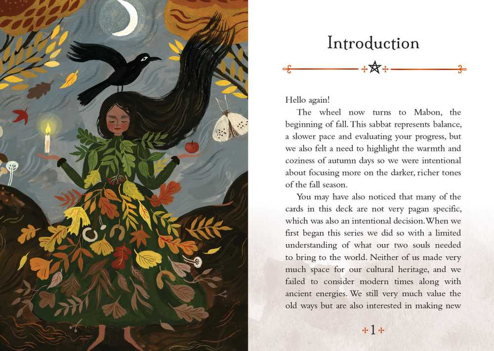 Rockpool Publishing Seasons Of The Witch Mabon Oracle Kortos