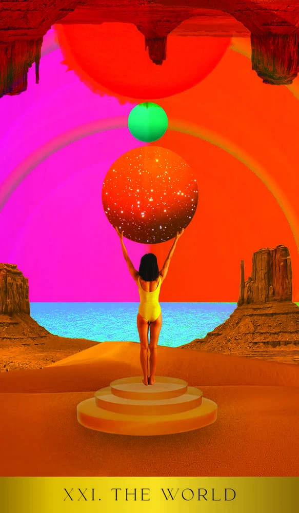 Rockpool Radiant Wilds Tarot Taro Kortos