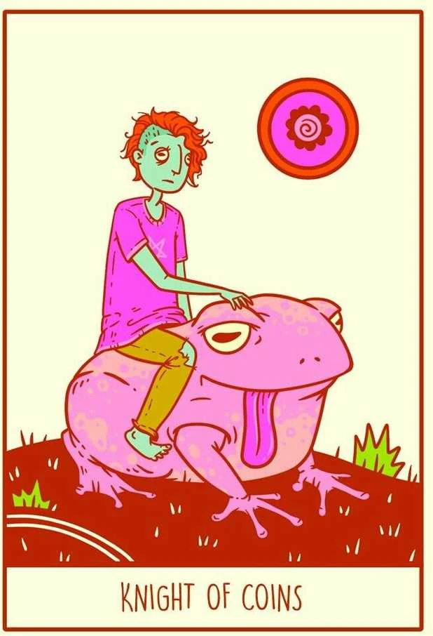 Rockpool Squid Cake Marseille Tarot Kortos