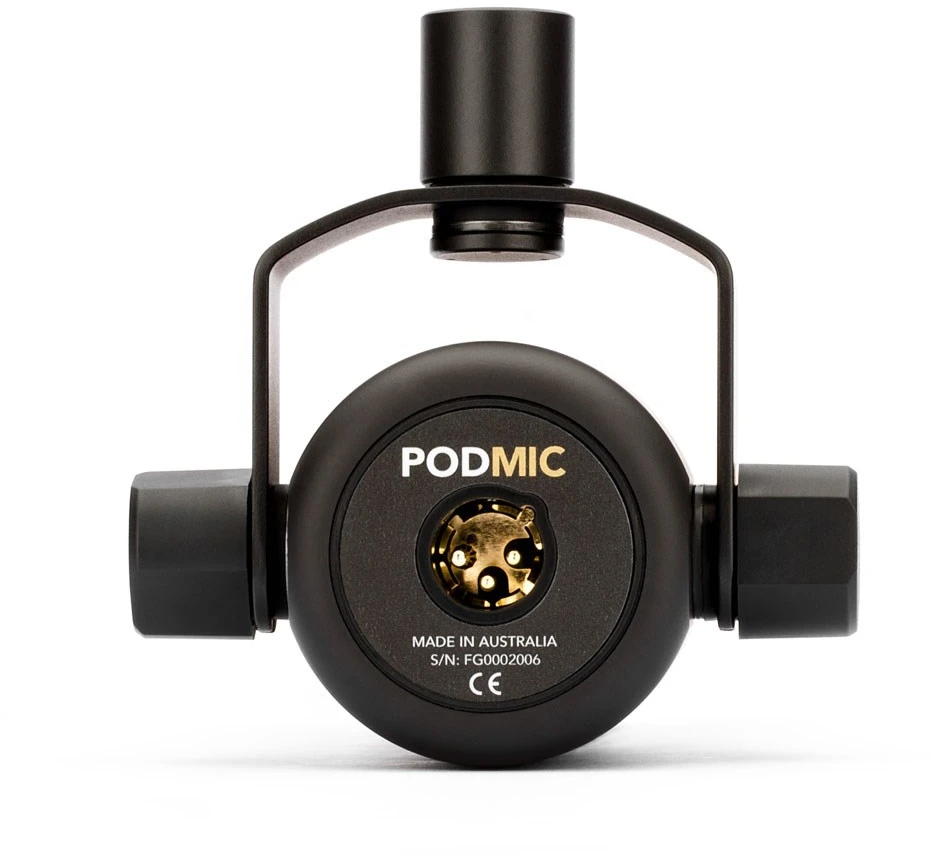 Rode Mikrofonas - RØDE PodMic, Dinaminis, Juodas