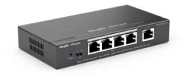 Šakotuvas Ruijie Networks 5 prievadų, 4 PoE prievadų komutatorius Ruijie Reyee RG-ES205GC-P