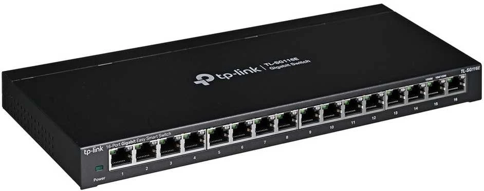 Šakotuvas TP-LINK jungiklis TL-SG116E, valdomas žiniatinklyje