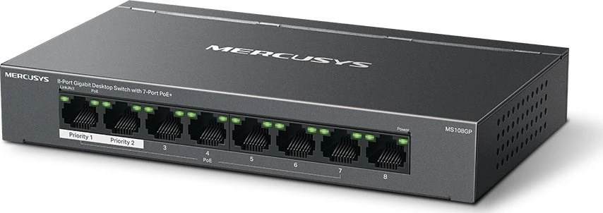Šakotuvas Mercusys MS108GP