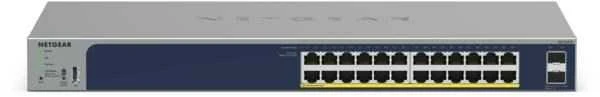 NETGEAR GS724TPP 24 prievadų Gigabit Smart Switch 380 W PoE+ biudžetas, 2x SFP+ prievadai