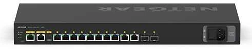 Šakotuvas NETGEAR M4250 12 prievadų AV Line PoE+ jungiklis 125W 2x1G 2xSFP valdomas jungiklis