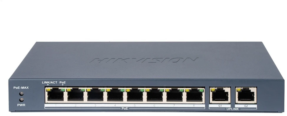 PoE šakotuvas Hikvision DS-3E0310P-E/M