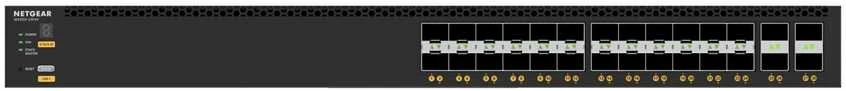 Šakotuvas Komutatorius - NETGEAR M4350-24F4V L3 24 SFP+ 4 SFP28 1U Juodas