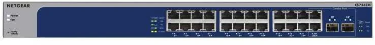 Šakotuvas Komutatorius - „Netgear“ komutatorius XS724EM 24 prievadų 10 Gbps valdomas