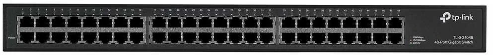 Šakotuvas TP-LINK 48port Gigab. Jungiklis 19 in-Rack