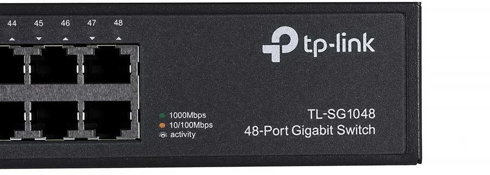 Šakotuvas TP-LINK 48port Gigab. Jungiklis 19 in-Rack