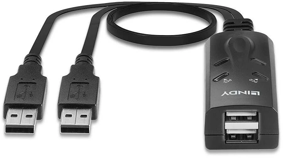 KVM Jungiklis - Lindy 32165 2 Prievadų USB KM Jungiklis