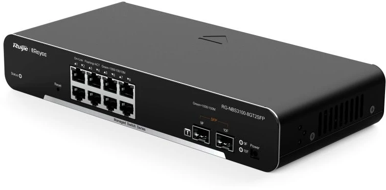 Šakotuvas Ruijie Networks Komutatorius - Ruijie Reyee RG-NBS3100-8GT2SFP Valdomas Gigabitinis Komutatorius