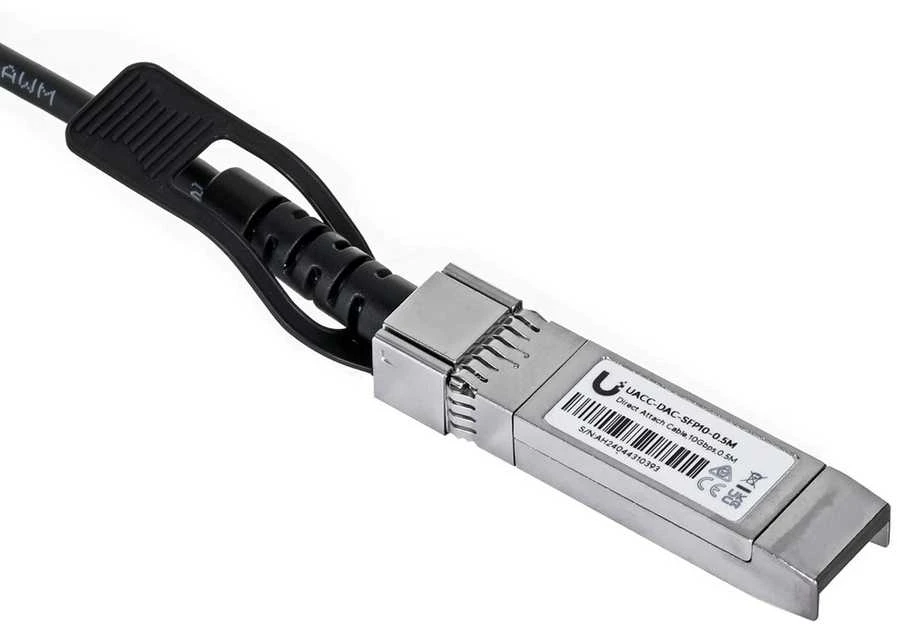 Tinklo Kabelis - Ubiquiti UACC-DAC-SFP10 0.5M SFP+ 10 Gbit/s Juodas