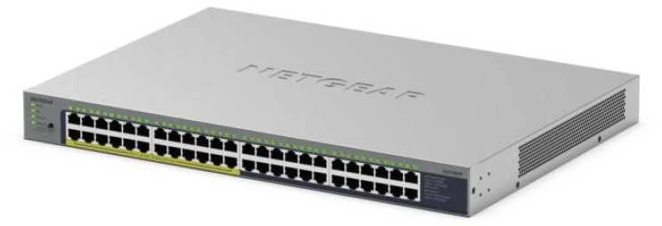 Šakotuvas Netgear 48-PORT 1G UNMANAGED POE SWITCH - RACKMOUNTABLE