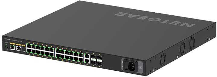 Šakotuvas Tinklo Įranga - Netgear Jungiklis GSM4230P 24 Prievadai 1Gbps