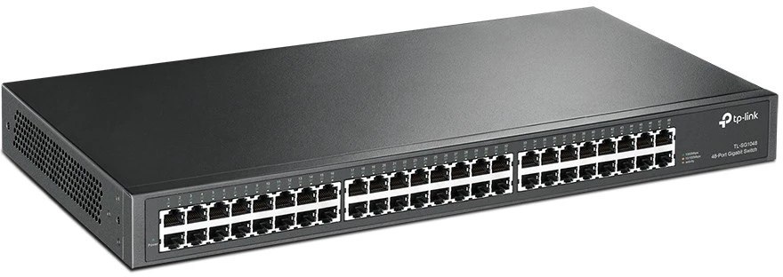 Šakotuvas TP-Link 48-PORT 1G UNMANAGED SWITCH - 48 1G RJ45 STEEL CASE