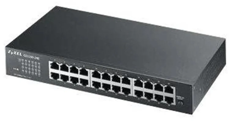 Šakotuvas ZYXEL GS1100-24EV4 UNMANAGED + 24 PORT GIGABIT UNMANAGED SWITCH V4