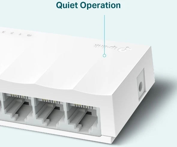 Šakotuvas TP-Link LS1005 network switch Unmanaged Fast Ethernet (10/100) Baltas
