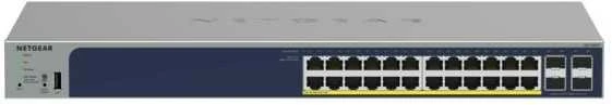 Šakotuvas NETGEAR 52PT GE POE+ išmanusis jungiklis