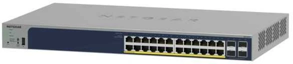 Šakotuvas NETGEAR 52PT GE POE+ išmanusis jungiklis