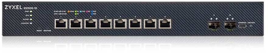 Zyxel XS1935-10-ZZ0101F 10-port Managed Multigigabit/10G Switch