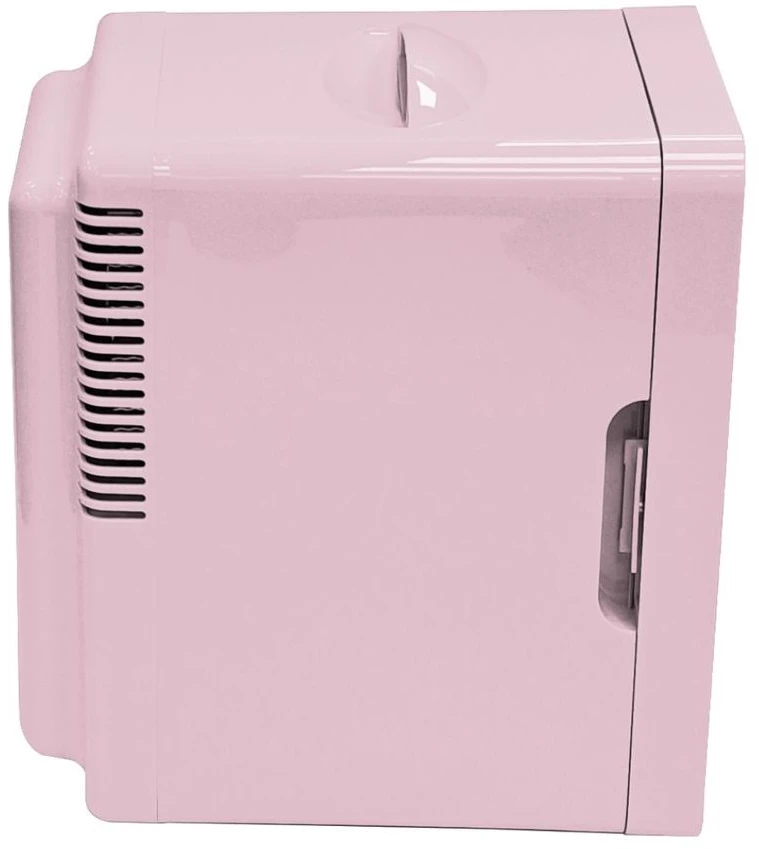 ELLE Home ESDAFX08PUEU 8L Mini Šaldytuvas with LED Makeup Mirror Violetinė