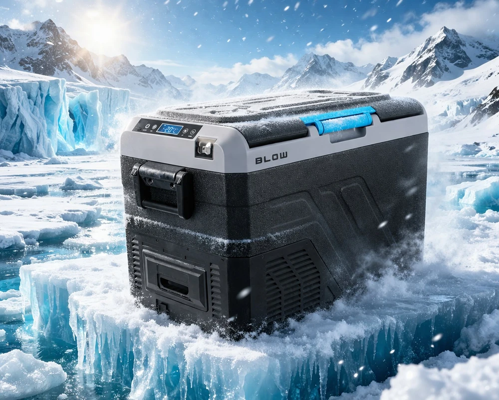 Kompresorius automobilinis šaldytuvas 35L BLOW