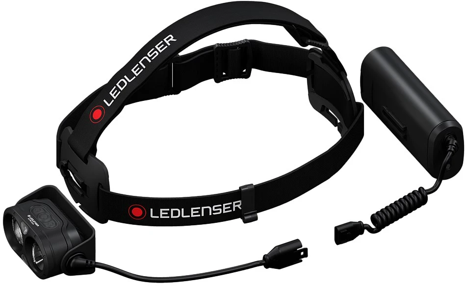 Led Lenser H19R Core Juodas Headband prožektorius